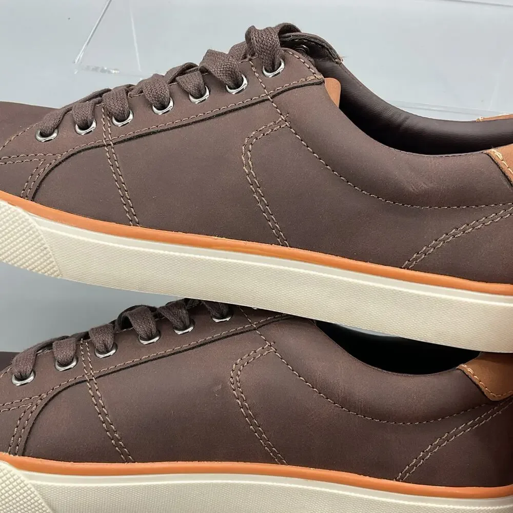 NEW Club Room Men’s Dominic Tennis Style Sneakers Brown Size 8M